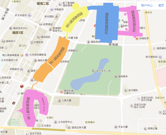 南京义乌小商品城地图图片